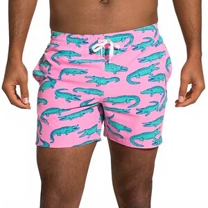 Chubbies Men's Classic 5.5" Swim Trunks Pink  Size XL See Pics